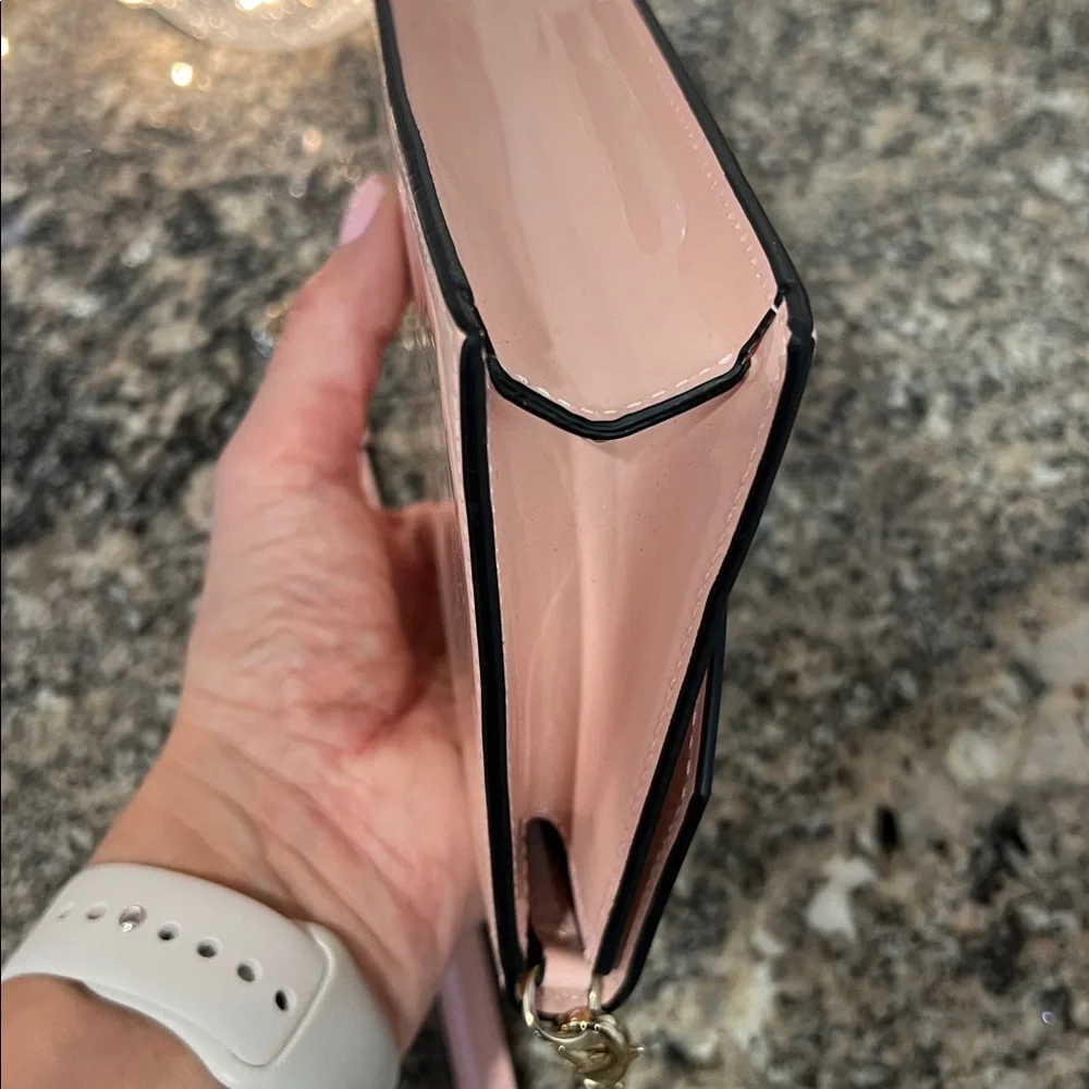 Christian Louboutin Loubi54 Patent Leather Clutch On A Chain